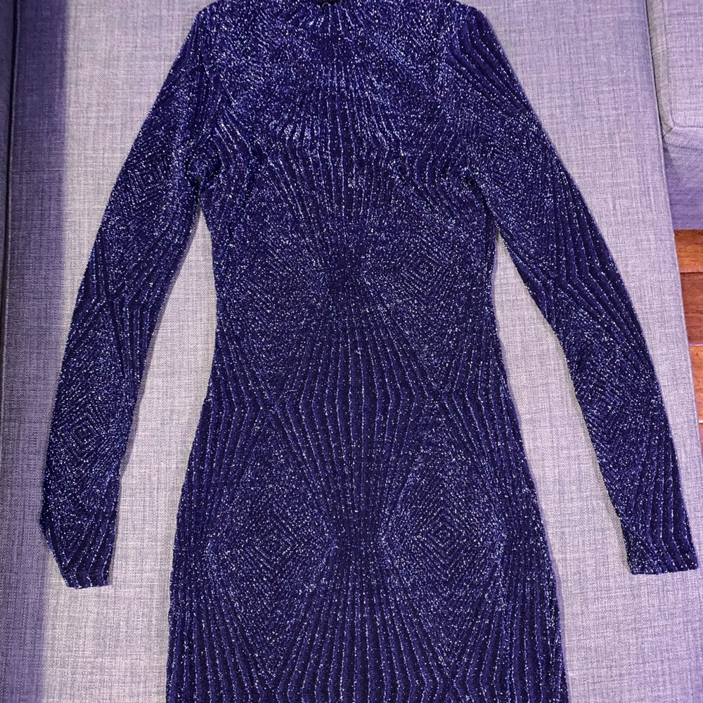Windsor midnight blue sparkly bodycon